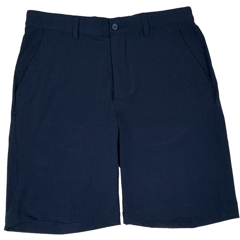 Greg Norman Mens Size 30 Blue Stretch Shorts Golf Casual Dress New